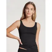 Calida Natural Comfort Tank Top - Black - S