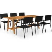 vidaXL Koristeellinen kattotuuletin valolla 82 cm vaaleanruskea