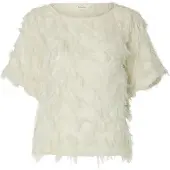 Selected Pusero 'SLFMyline' offwhite