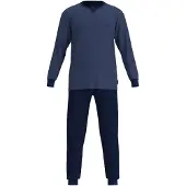 Tom Tailor Pitkä pyjama marine / laivastonsininen