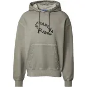 Karl lagerfeld JEANS Collegepaita 'ECLIPSE' taupe / musta