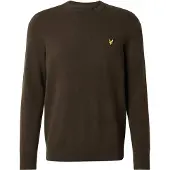 Lyle & Scott Neulepaita tummanruskea