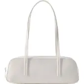 Calvin Klein Olkalaukku 'Foil Logo Glossy Shoulder' valkoinen