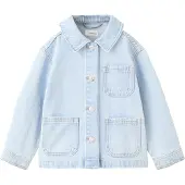 Mango Denim Jacket Pockets - Blue - 12-18M