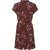 Vero Moda Puseromekko 'VMNEWHALLIE' oliivi / roosa / viininpunainen