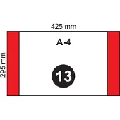 Hobby Hall A4 koulukirjan kansi 29,7 cm