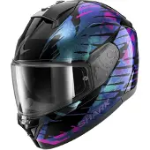 Shark Ridill 2 Reptaia Integraalikypärät Musta/Violetti unisex, size S