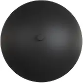 Valotorni Mush seinävalaisin 18cm 2xG9 musta