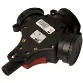 Pce Taurus2-jakaja pistokkeella IP54 roiskevesisuojattu 243711-srw
