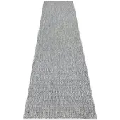 Rugsx Matto, Juoksija SIZAL SION A5165A Melange harmaa, 70x250 cm