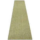 Rugsx Matto, Juoksija SIZAL SION A5165A Melange vihreä, 70x200 cm