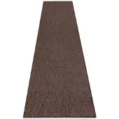 Rugsx Matto, Juoksija SIZAL SION A5165A Melange ruskea, 80x300 cm