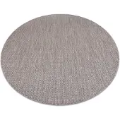 Rugsx Matto SIZAL SION ympyrä A5165A Melange beige, ratas 120 cm