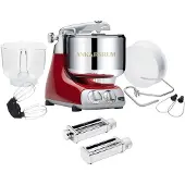Ankarsrum Assistent Original AKM 6230 yleiskone ja pastasetti, punainen