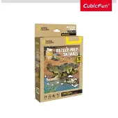 Cubic CUBICFUN NATIONAL GEOGRAPHIC 3D-palapeli Krokotiili