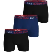 Björn Borg Cotton Stretch Boxers Usa 3-pack