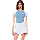 EA7 for woman. 7W000892_AF14524 Tennis Pro Skirt blue (S), Sport, Tennis / Paddle tennis, Polyamide