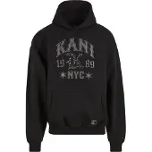 Karl kani Collegepaita 'Western' harmaa / musta