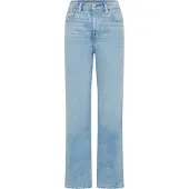 Calvin Klein Jeans Farkut 'High Rise Straight' sininen