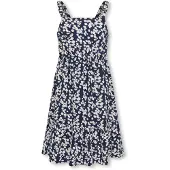 Kids Only Kogzalina Life Strap Dress Pmt - Navy - 152