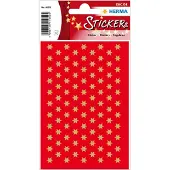 Herma 4052, Paperi, Kiilto, Kulta, Kiinteä, 285 kpl, 3 arkkia