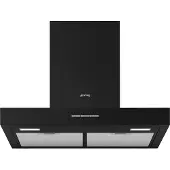 Smeg Universal seinälle asennettava liesituuletin KBT600MB (60cm)