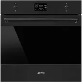 Smeg Classic Kalusteisiin sijoitettava uuni SOP6302S2PN (musta)