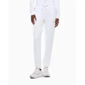 EA7 for woman. 8NTP66_TJ9RZ Evolution trousers white (XXL), Casual, Polyester