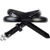 Calvin Klein Round Ck Buckle Smooth 15Mm - Black - 75