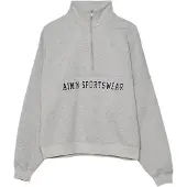 Aim'n Urheilullinen collegepaita vaaleanharmaa / meleerattu harmaa / musta