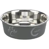 Trixie Stainless Steel Bowl 1.4 l/ø 21 cm assorted colours