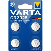 Varta CR2025 litiumnappiparisto - 4 kpl