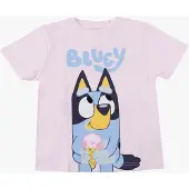 Bluey T-paita, Vaaleanpunainen, 104-110