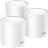 TP-LINK Deco X1500, Valkoinen, Sisäinen, Verkkojärjestelmä, Teho, Kaksitaajuus (2,4 GHz/5 GHz), Wi-Fi 6 (802.11ax) (Deco X1500(3-pack)(EU))