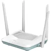 D-Link R15, EAGLE PRO AI AX1500 Smart Router, Wi-Fi 6 Dual-Band -reititin, valkoinen/mintunvihreä