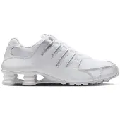 Nike Matalavartiset tennarit 'SHOX NZ' hopeanharmaa / offwhite