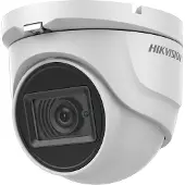 Hikvision DS-2CE76H8T-ITMF, Videovalvontajärjestelmän turvakamera, Sisätila ja ulkotila, Langallinen, Englanti, Katto/seinä, Musta, Valkoinen (DS-2CE76H8T-ITMF(2.8MM))