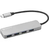 Sandberg USB-C to 4 x USB 3.0 Hub SAVER (336-20)