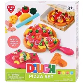 Playgo Pizza Clay Set - 4 Clay Pots