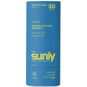 ATTITUDE Sunly Kids Face stick mineraaliaurinkosuojavoide patukassa lapsille SPF 30 20 g