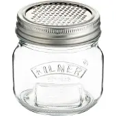 Kilner säilytyspurkki raastokannella Hopea kirkas, 250 ml