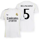 Real Madrid 25/26 Bellingham Koti Juniori Lyhythihainen T-pait