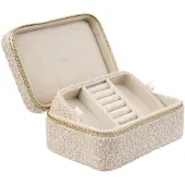 Dark Tweed Jewelry Box Sand