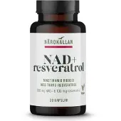 Närokällan NAD+ Resveratrol 30 kapslar 30 kapselia