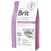 Brit GF Veterinary Diets Cat Ultra - Hypoallergenic kuivaruoka kissoille, joilla on ruoka-intoleranssi, 5 kg