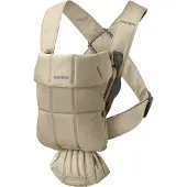BabyBjörn Mini Kantoreppu Kudottu, Beige