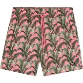 BOSS for man. 50561145 Swimming costume with pink Double B monogram piping (XXL), Beachwear, Polyester