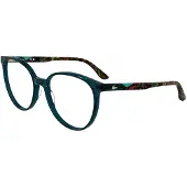 Lacoste L2987 N 55/17/140 Läpinäkyvät petrooli Acetaattilasit Naisille L2987 N