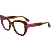 Karl Lagerfeld KL6174 53/17/145 RAIKKAAN RUSKEA/ROSA naisten silmälasit KL6174