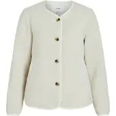 Vila Viada Teddy Jacket - Noos - Cream - 34